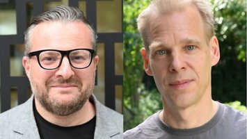 Zaal Andronikashvili (oben) und Matthias Schwarz